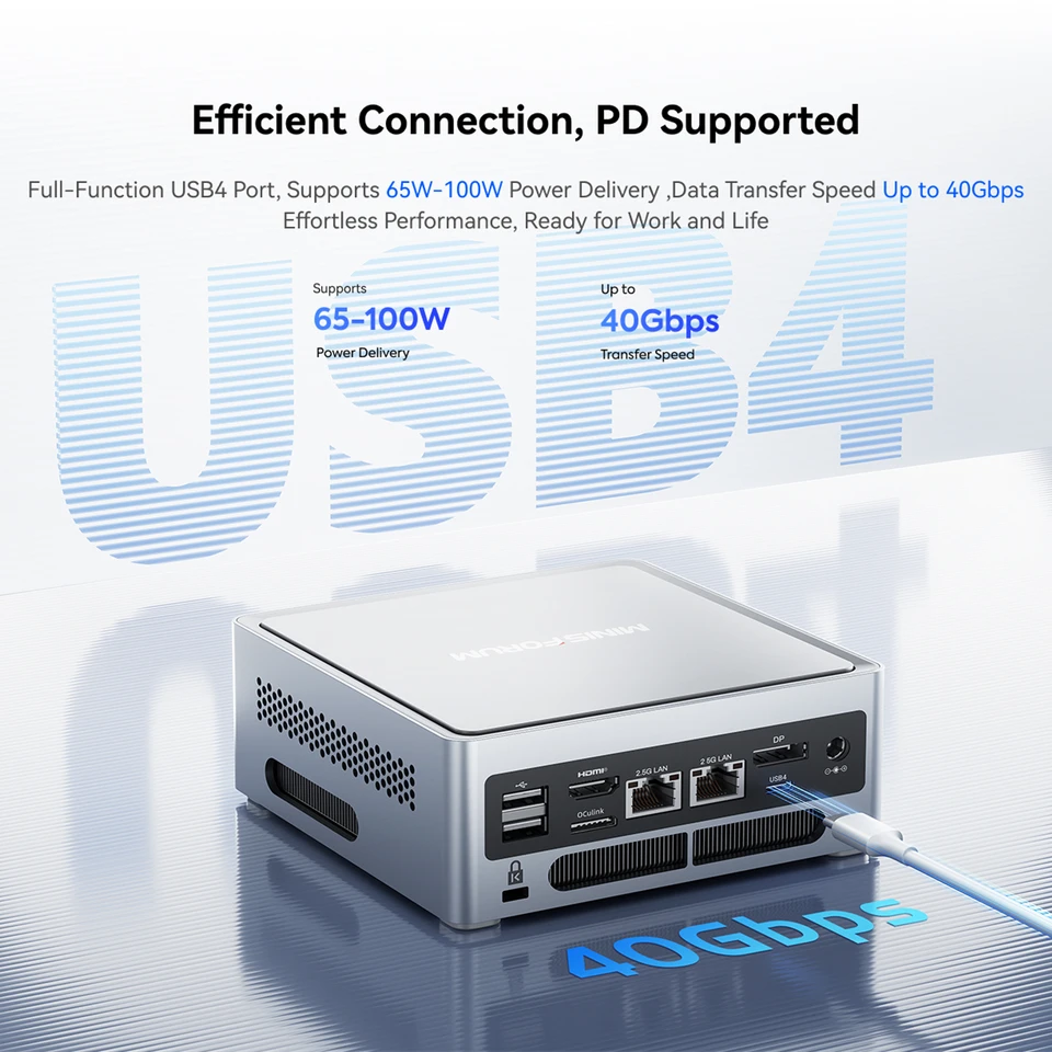 Minisforum NAB9 plus Gaming Mini PC Intel Core i9-12900H/HK 14
