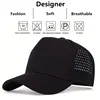 Unisex Solid Color Breathable Baseball Caps Spring and Summer Outdoor Adjustable Casual Hats Sunscreen Hat 6