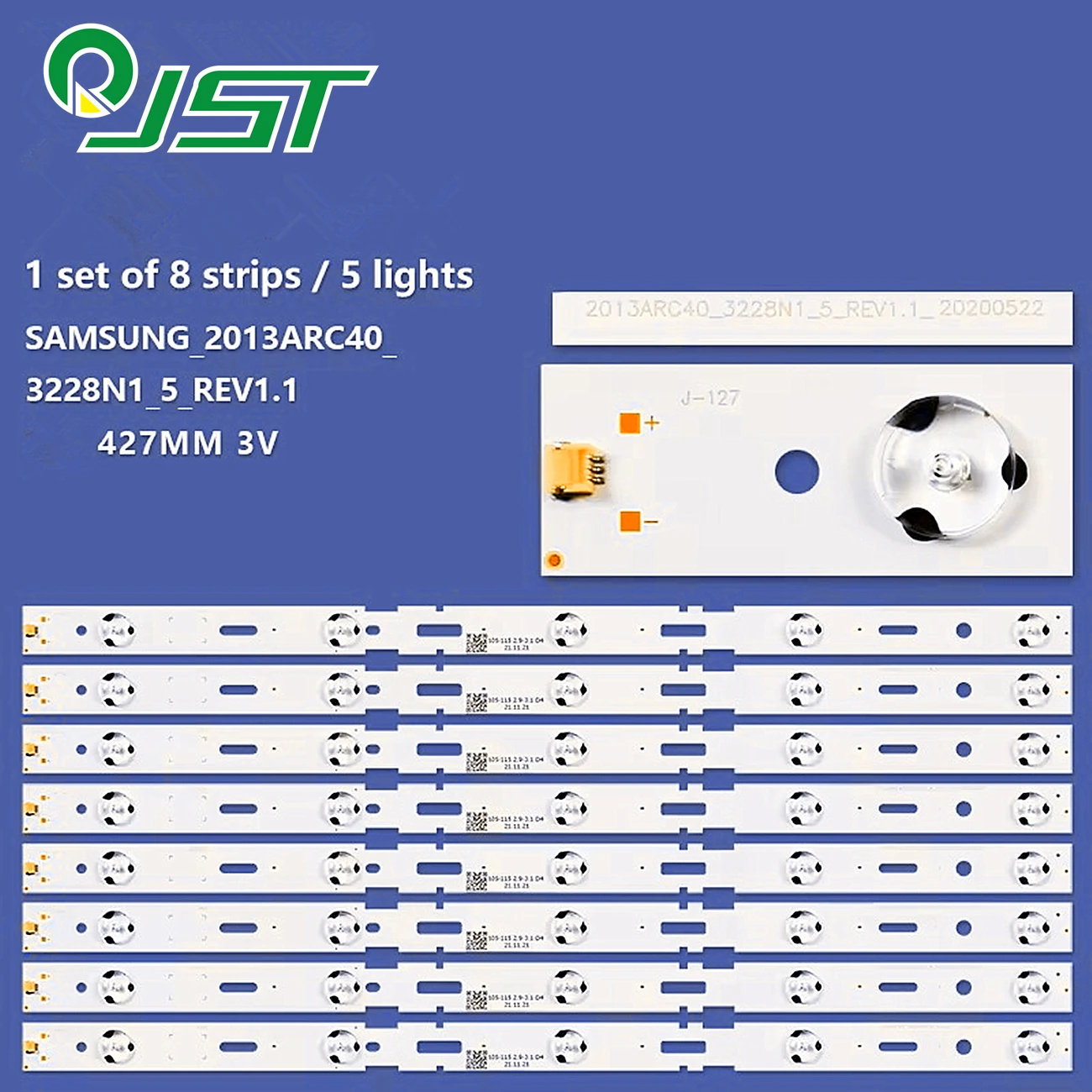 8pcs 40VLE450 SF 40VLE521 BG 40VLE522 BG 40VLE525 40VLE555 40VLE565 40VLE595 40VLE597 40VLE600 BL 40VLE685 GB