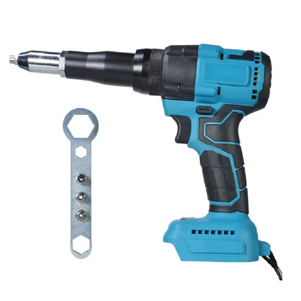 Lithium Automatic Rivet Gun Chargeable Industrial Grade Electric Nail Pulling Gun Tools Pull Core Pressure Rivet Heads