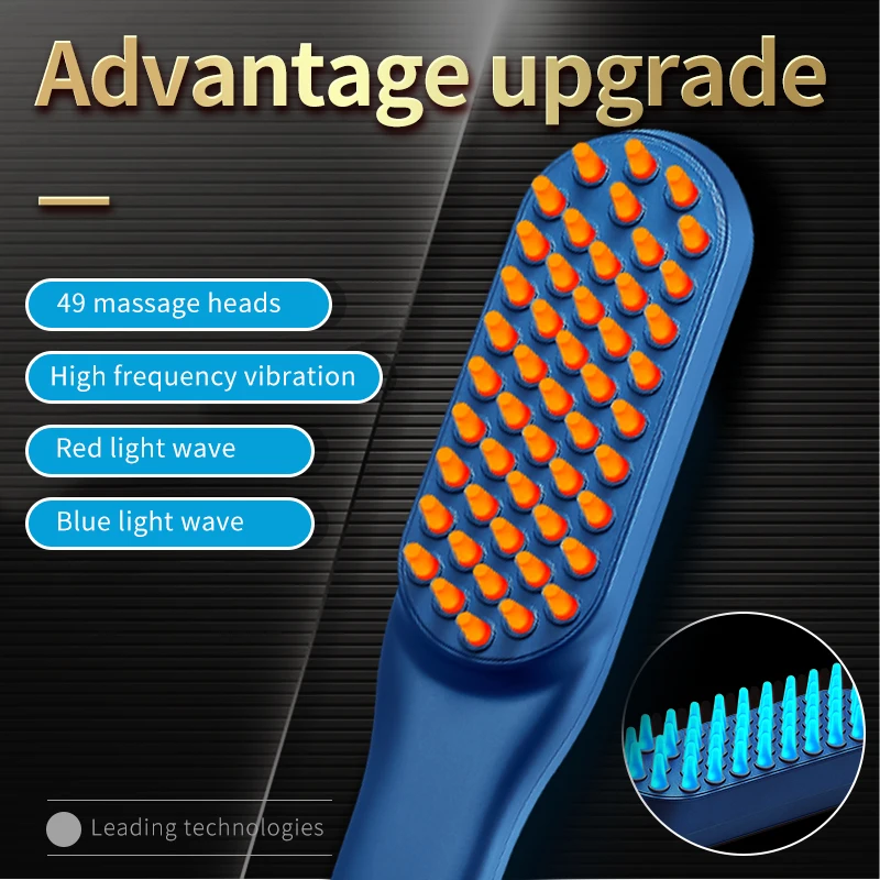 KTS Red Light Therapy 3 in 1 Hair Growth Comb Phototherapy Massage