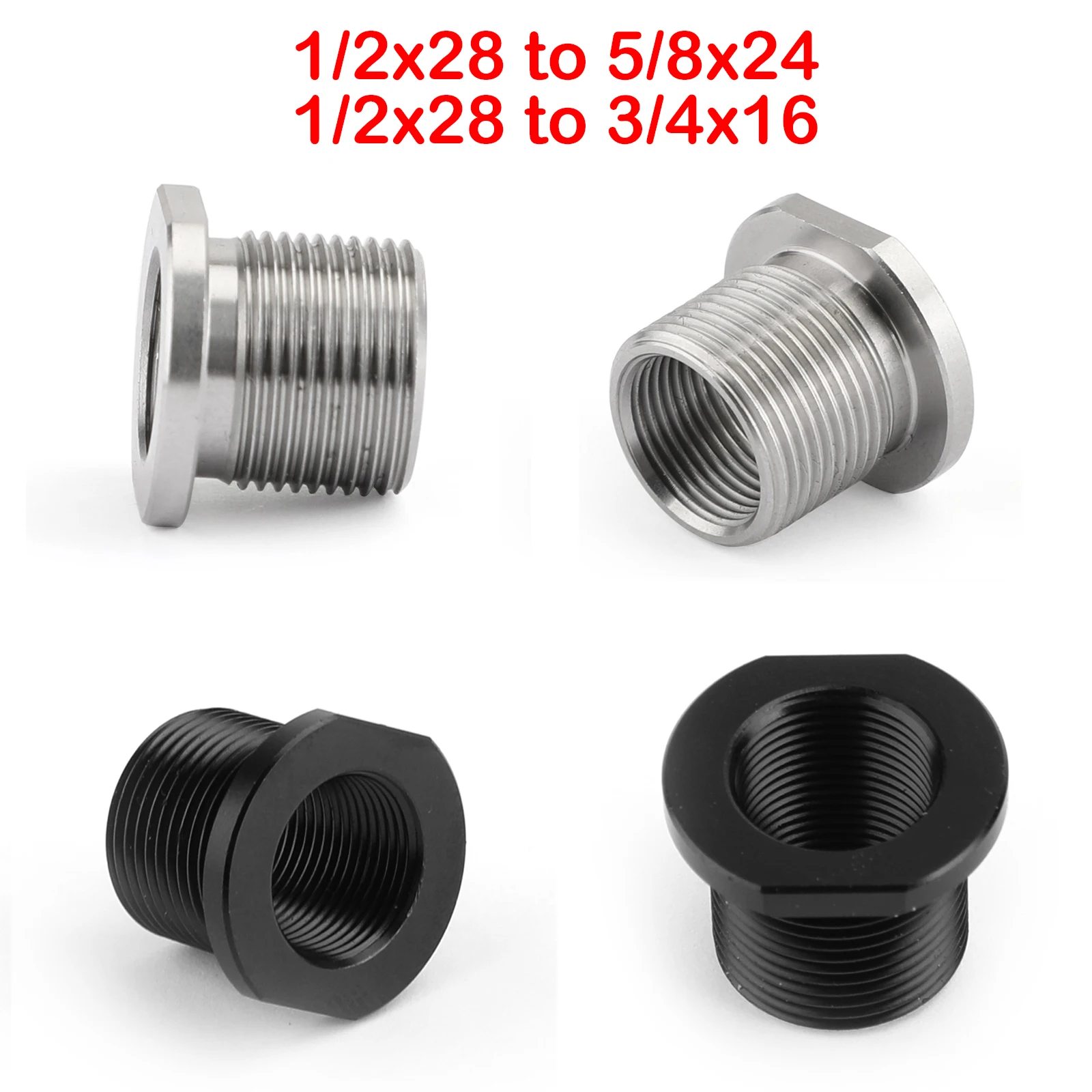 Areyourshop 1 2 28 to 3 4 16 Threaded Oil Filter Adapter Aluminum Alloy jpg areyourshop-1-2-28-to-3-4-16-threaded-oil-filter-adapter-aluminum-alloy-jpg