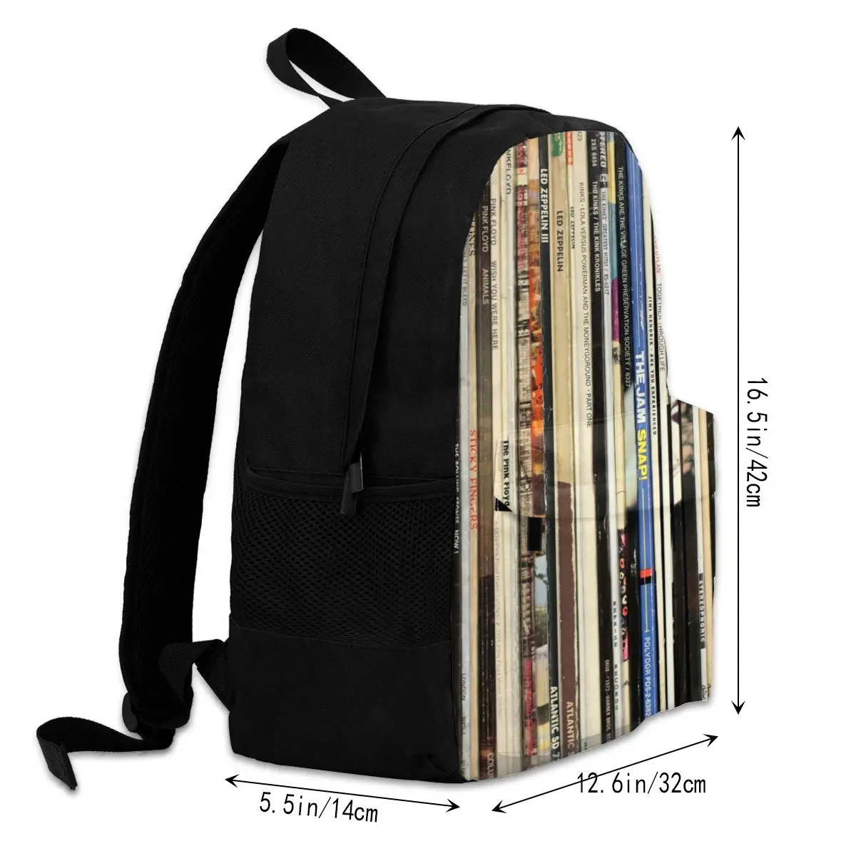 Zaino musicale zaini classici in vinile Rock zaini borsa multiuso Trend  borse da uomo per donna con stampa di alta qualità|Backpacks| - AliExpress