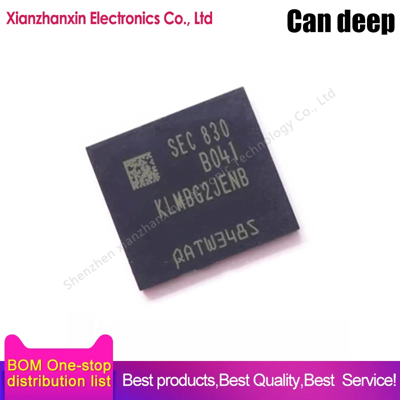 

1pcs/lot KLMBG2JENB-B041 KLMBG2JENB FBGA-153 32GB Storage chip in stock