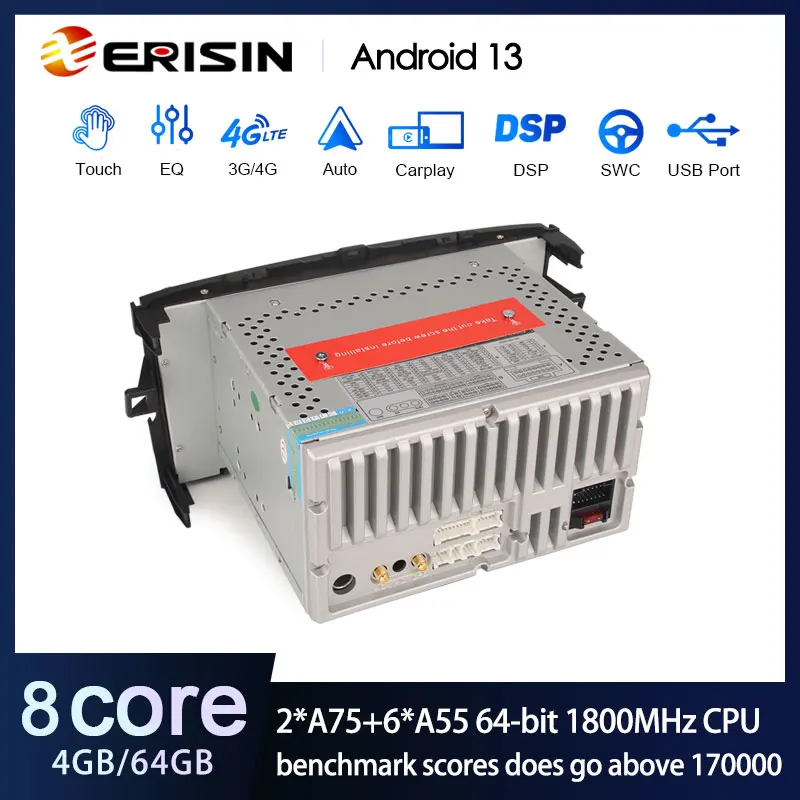 Erisin Ÿ AURIS 2007-2012  Ƽ̵ ÷̾,  ׷, GPS ׺̼, SWC RDS DSP, ȵ̵ ī÷, ES8817A
