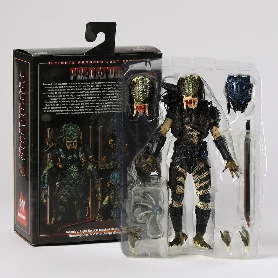 SF・ファンタジー・ホラー PREDATOR 2 ULTIMATE ARMOR LOST PREDATOR NECA - Predator 2 Ultimate Lost Predator 7 Inch Action