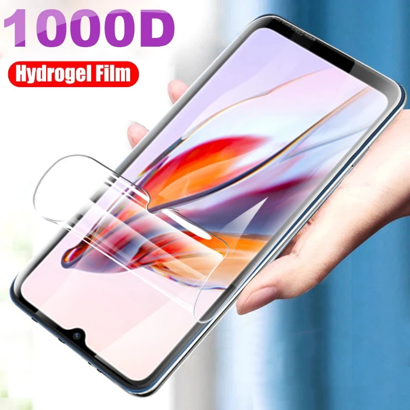 

Гидрогелевая пленка 999D для Xiaomi Redmi 12C 10A 10C 11 Prime, защитная пленка для экрана Redmi Note 10, 12, 10T, 11T, 11R, 11SE, 11E Pro, защитная пленка