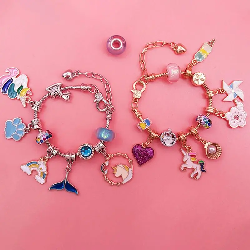 Christmas Advent Calendar Surprise Gift Box DIY Crystal Jewelry Bracelet 24 Days Countdown Christmas Gift