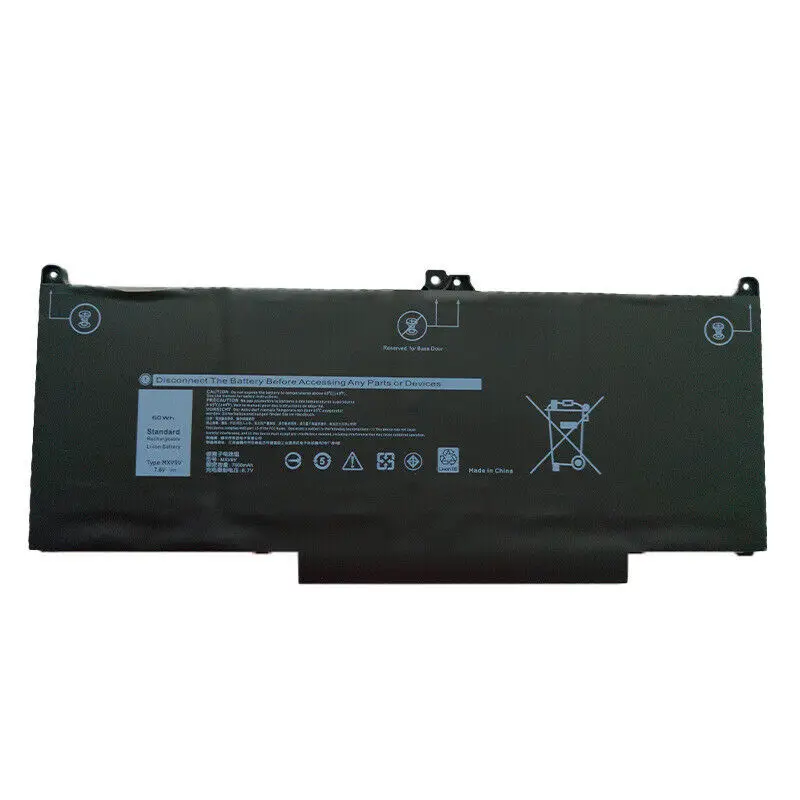 Laptop Battery For D-ell Latitude 7300 7400 5300 13 5310 5300 5310 2-in-1 Series 829MX 05VC2M 5VC2M MXV9V 7.6V 60Wh