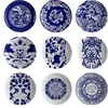 Chinese Blue and White Porcelain Ceramic Wall Decoration, Dining Room, Sofa Background, Wall Storage, Fashion Decoration 1