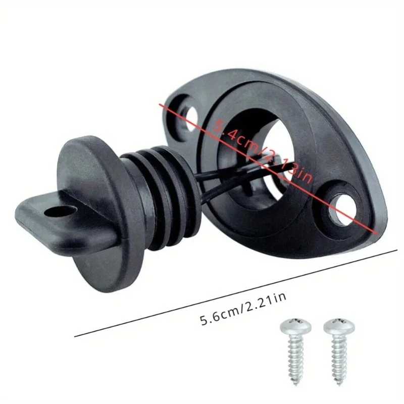 Nylon Oval Marine Drain Plug 4
