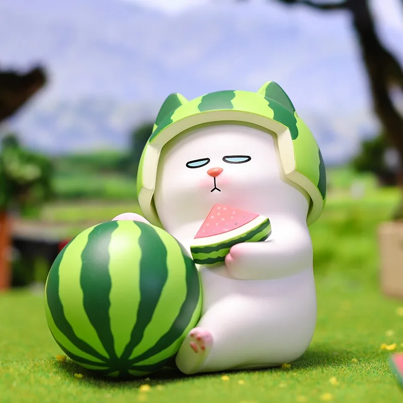 

Popmart Vivicat Cute Helmet Series Blind Box Mystery Box Toys Doll Cute Anime Figure Desktop Ornaments Collection Gift