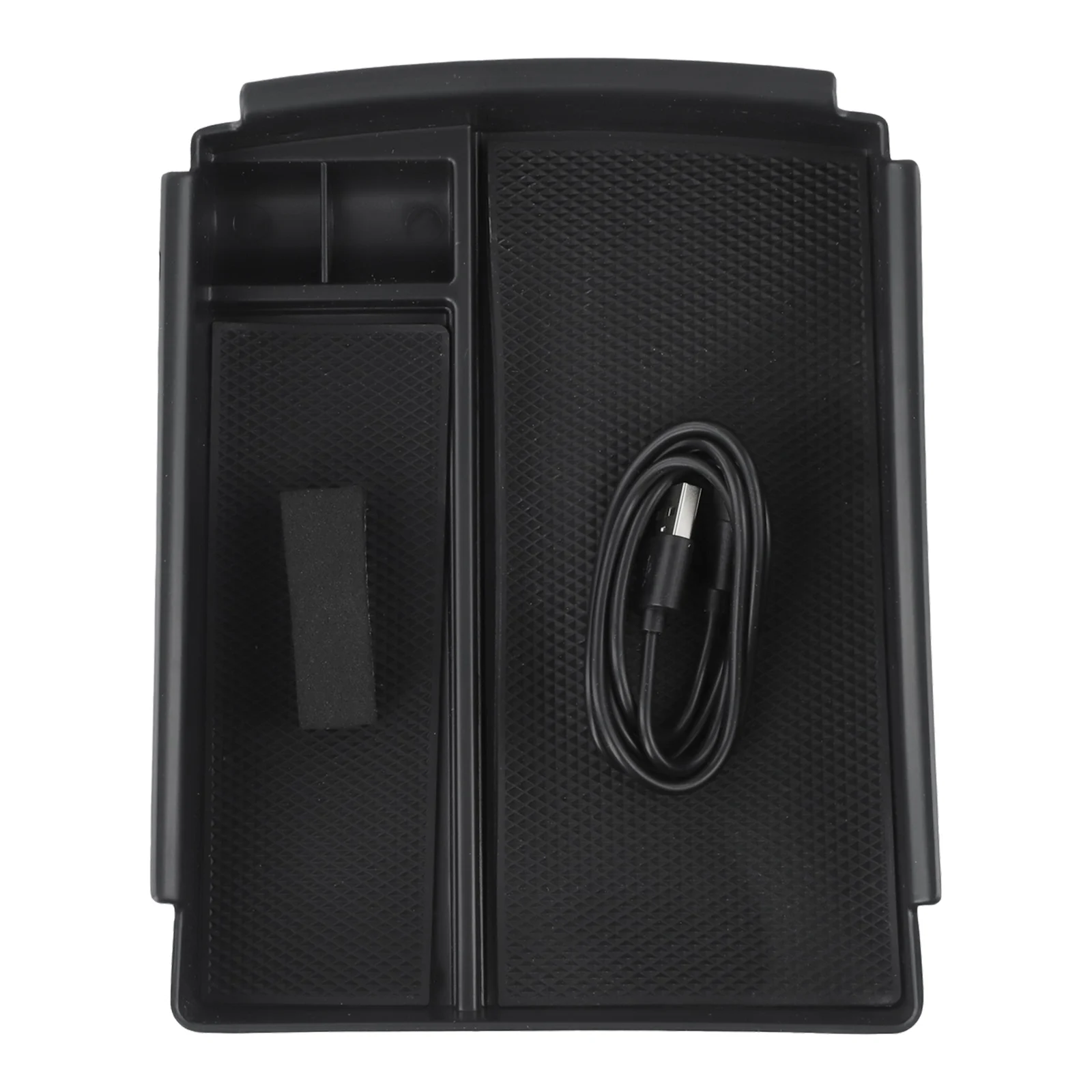 

Автомобильный подлокотник, коробка для хранения, беспроводное зарядное устройство для телефона Tesla Model X S 16-20 12 В, поддерживает мобильные телефоны с беспроводной зарядкой