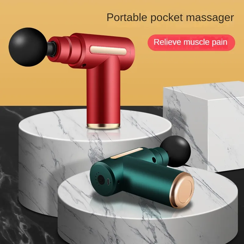 

Fascia Gun Neck Membrane Grab Home Fitness Muscle Relaxation Massager Portable Creative Pocket Mini Fascia