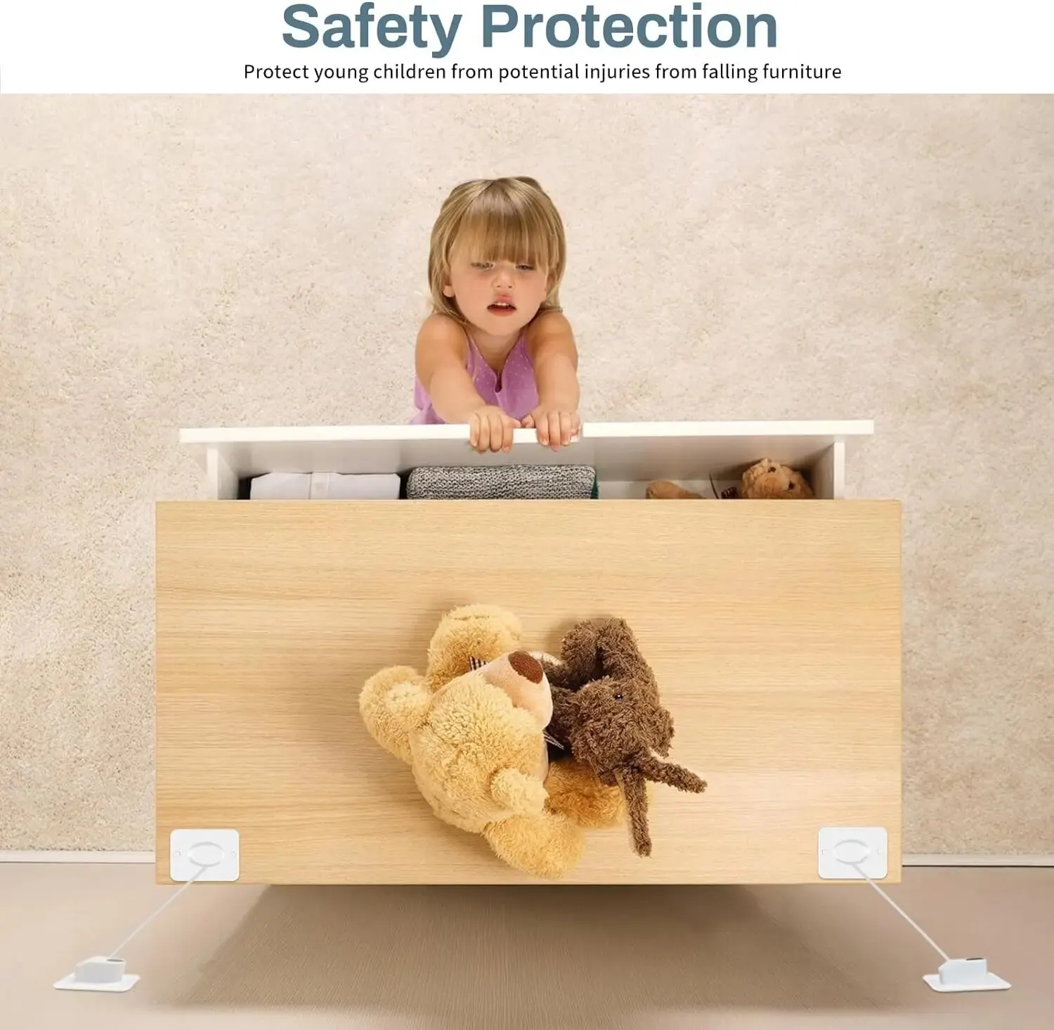 Child Safety LockingTipper Prevents Fridges And Cabinets From Tipping Over cabinet lock child lock safety lock refrigerator lock refrigerator door lock