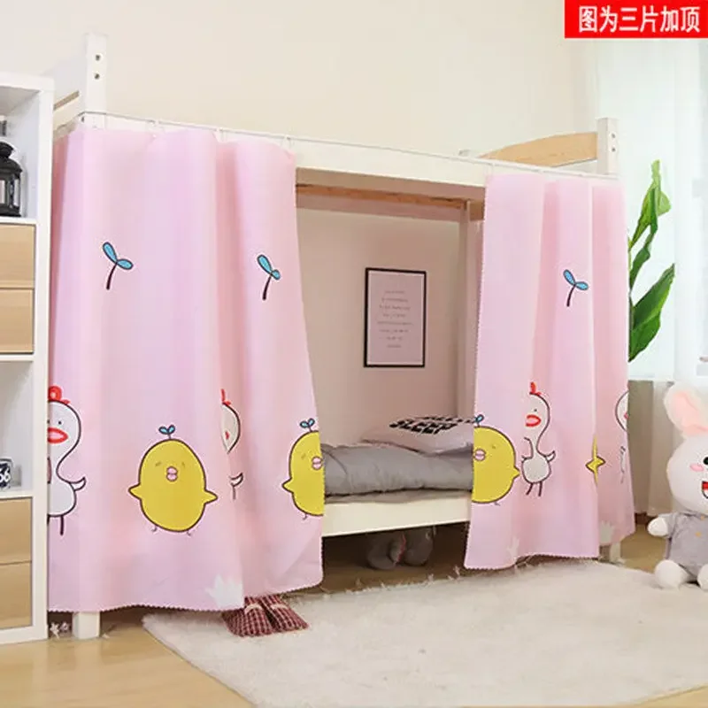 Bed Curtains Blackout Mosquito Net Home Student Dormitory Bed Tent Bottom Bunk Canopy Bed Curtains Children Bedroom Home Decor 4