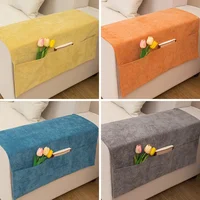 Sofa Armrest Organizer Pouch Sofa Cover Side Pockets For Storage Home Hanging Organizer Magazine Books Snacks Remote Control 1