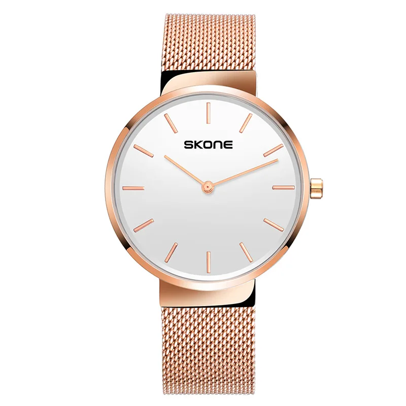 Skone Simple Fashion Bering Style Women's Quartz Watch Waterproof Time Space Watch Imported Quartz Model