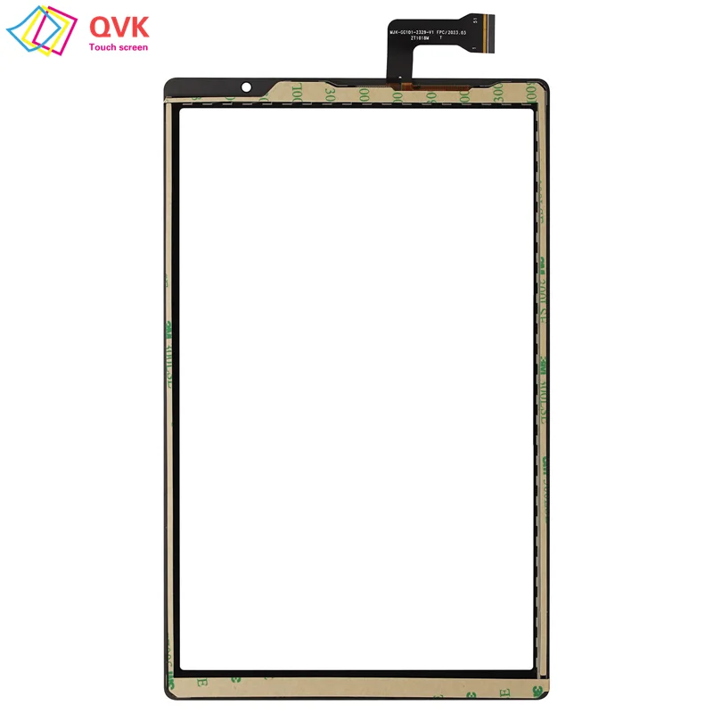 Capacitivo Touch Screen Digitizer Sensor de Vidro Preto Mjk-gg1012329-v1 Fpc Zt1018m 51pin 2.5d Novo - Imagem 3