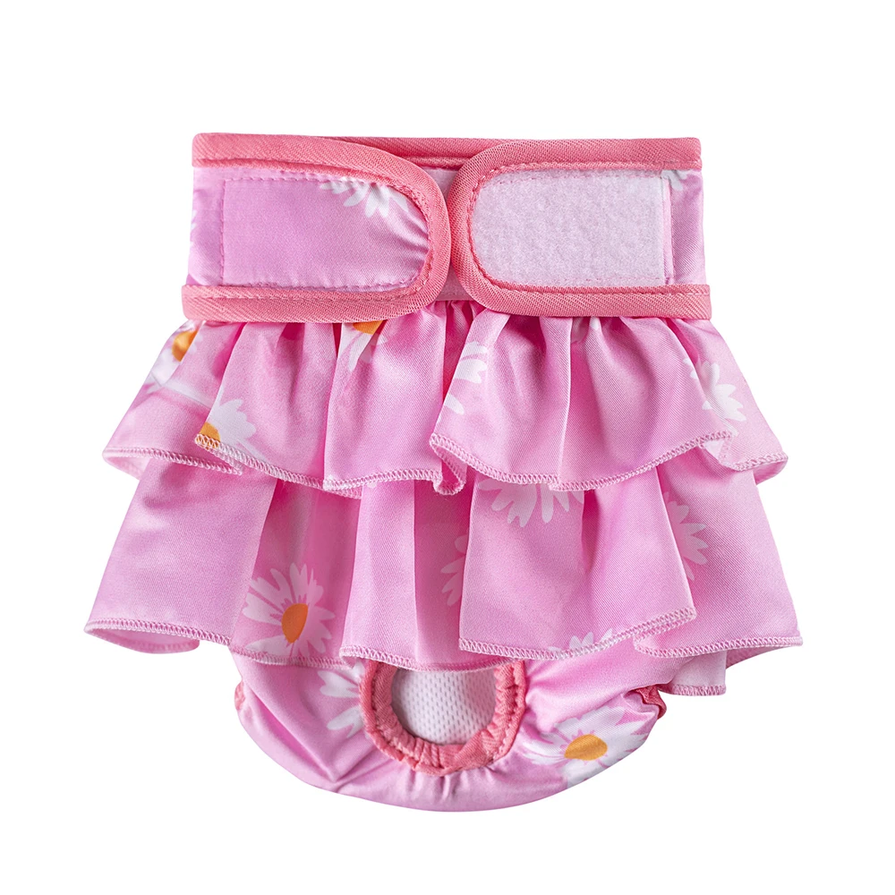thumbnail image 1 of Pantalones sanitarios fisiológicos para perros Pañal para mascotas para perros pequeños y grandes Gatos Ropa interior lavable para la menstruación Pantalones protectores para mascotas, 1 of 5