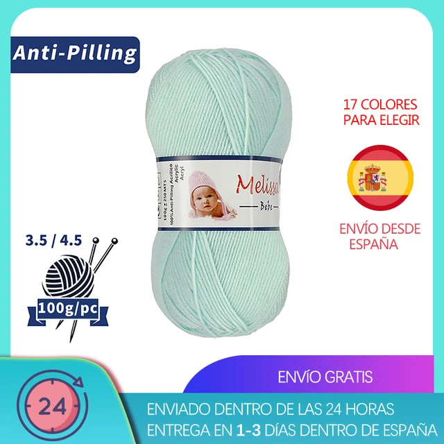 Melissa yarn 100% acrylic wool yarn (200m 100g * 1UD) Premium for