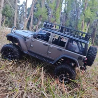 MN128 1/12 Full Scale Four-Wheel Drive Wrangler Remote Control Vehicle Climbing Vehicle Off-Road Vehicle Simulation Model Toy 2