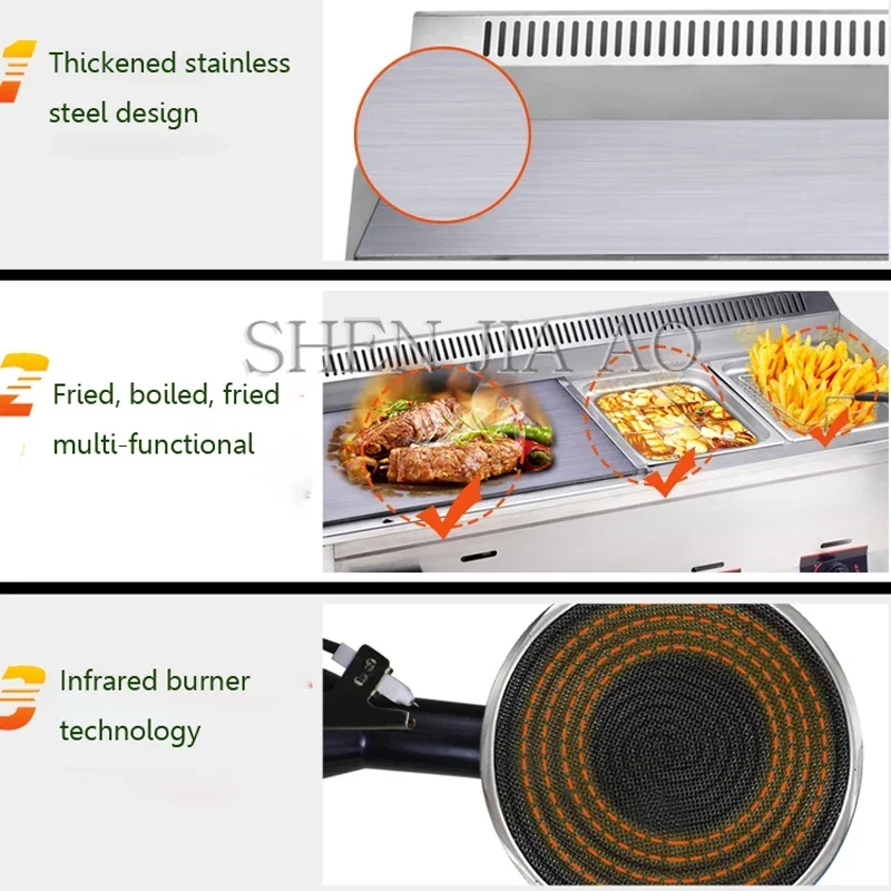 Commercial Gas Kanto cooking MalaTang machine Snack equipment cooking pot 1pc 4