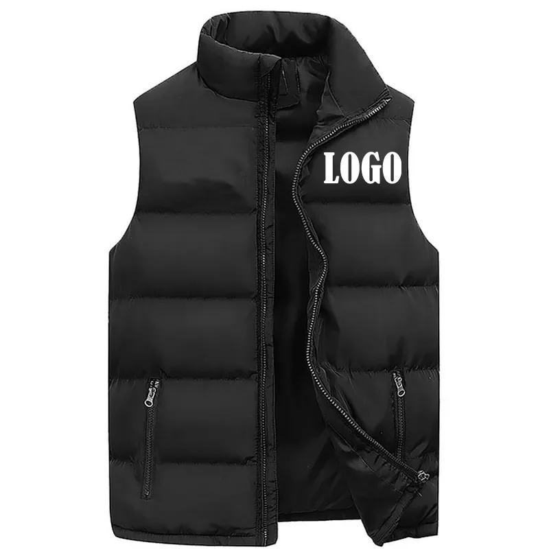 Рисунок 3 - Мужской теплый жилет на молнии с логотипом на заказ