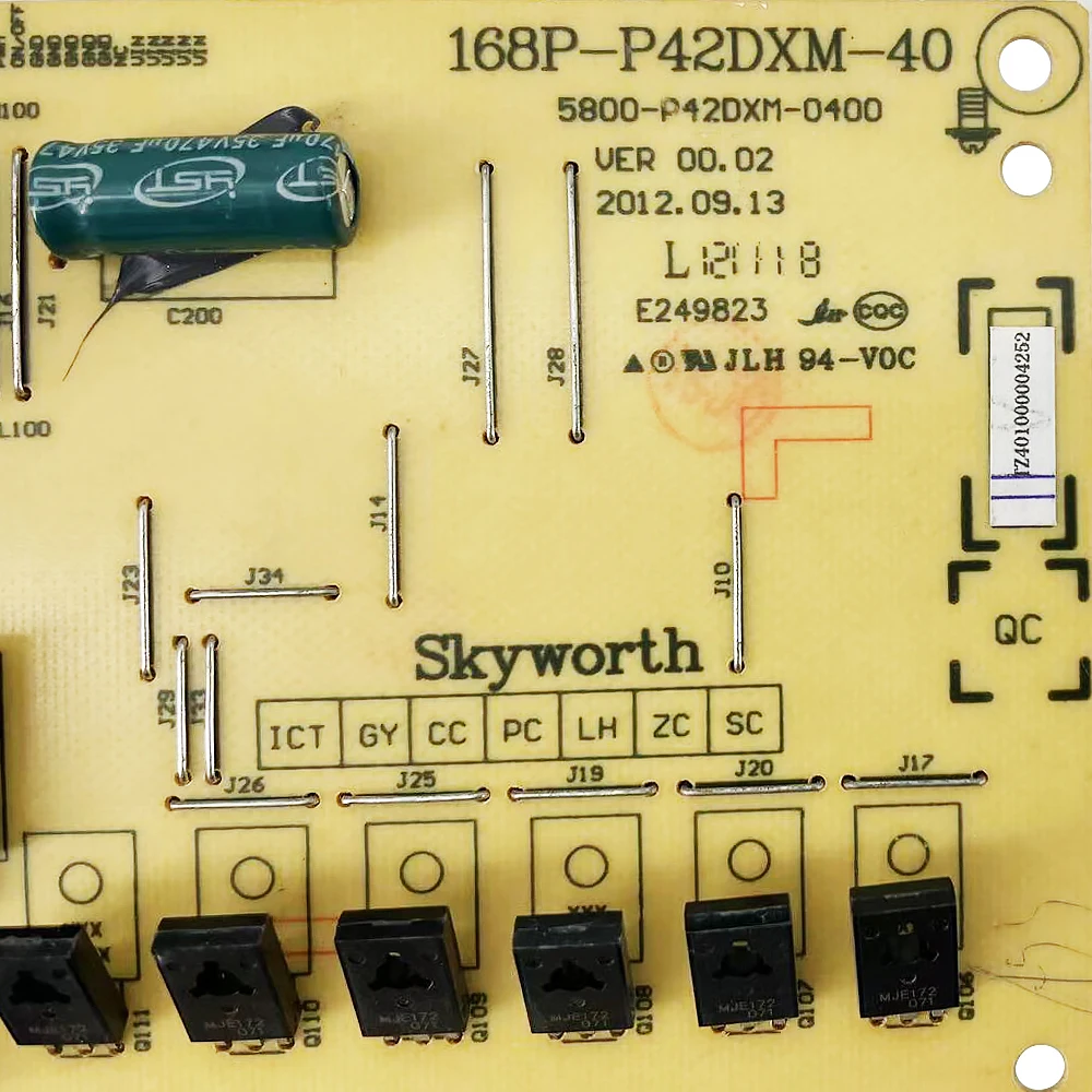 Skyworth TV 5800-P42DXM-0400 VER 100% E249823   ġ 忡  00.02 ׽Ʈ