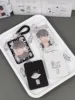 New Arrival Kawaii Black White Cute Animal Acrylic Card Sleeve 3 Inch Kpop Photocard Holder Credit Id Bank Card Photo Display 5