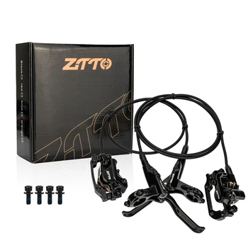 ZTTO MTB freno a disco idraulico 2 pistoni leggeri XC Trail Calipers pastiglie metalliche originali rotore a pressione olio M6100 M8100 G55
