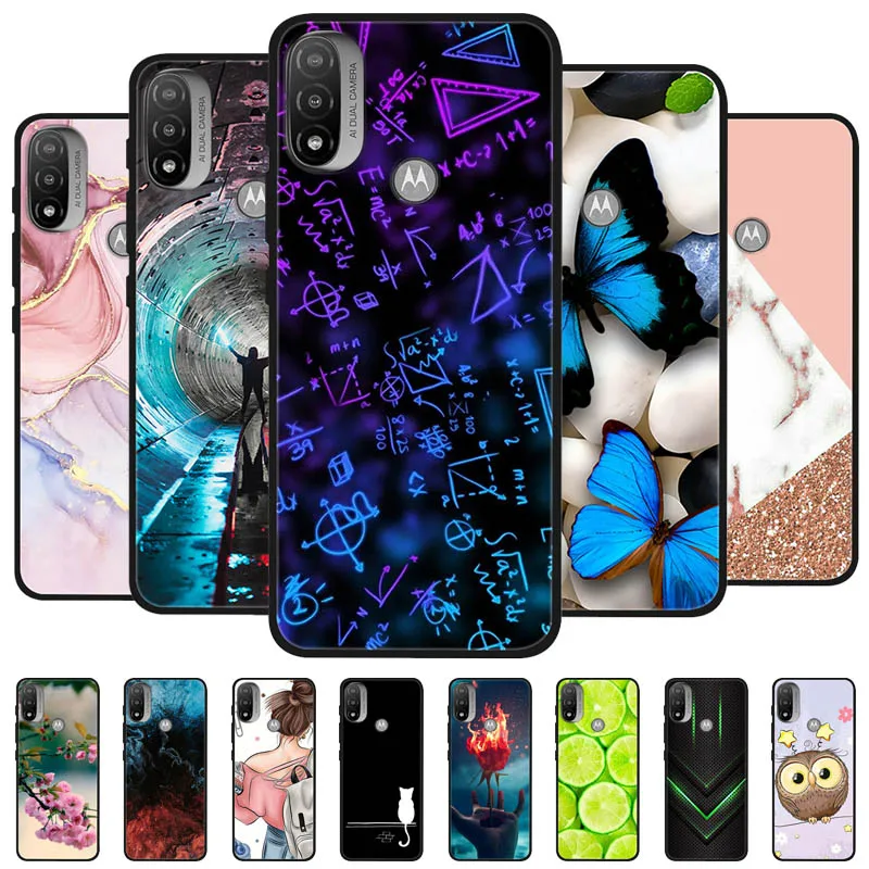 Custodia Per Motorola Moto E20 Cover E40 E30 Tpu Custodia Morbida In Silicone Marmo Per Moto E20 E 40 Cover Coque Funda Per Moto E40 E30