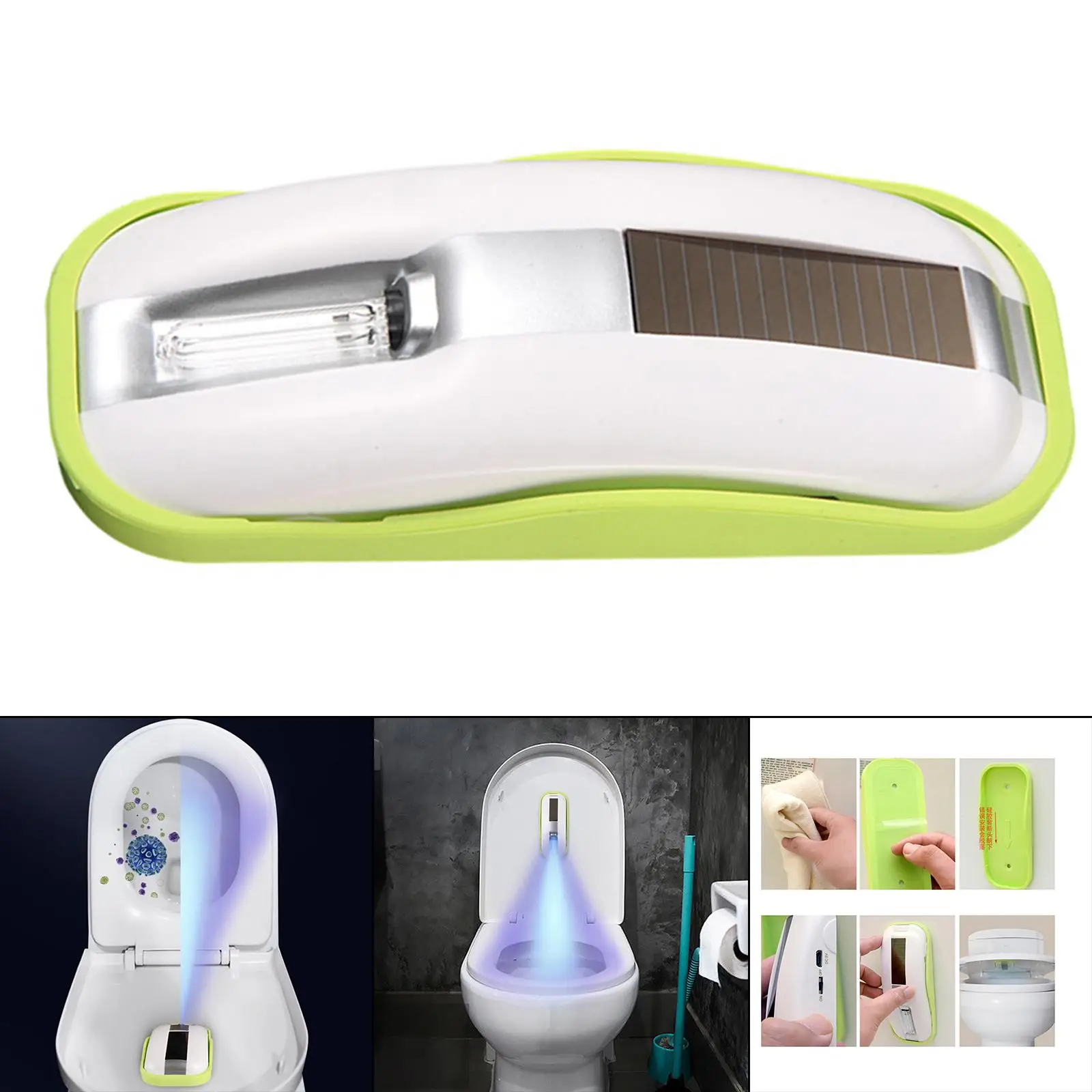 Toilet Light Sterilizer, Disinfection Light, USB Charging -C Disinfection Lamp, Ultraviolet Cleaning Gadget for Home Office