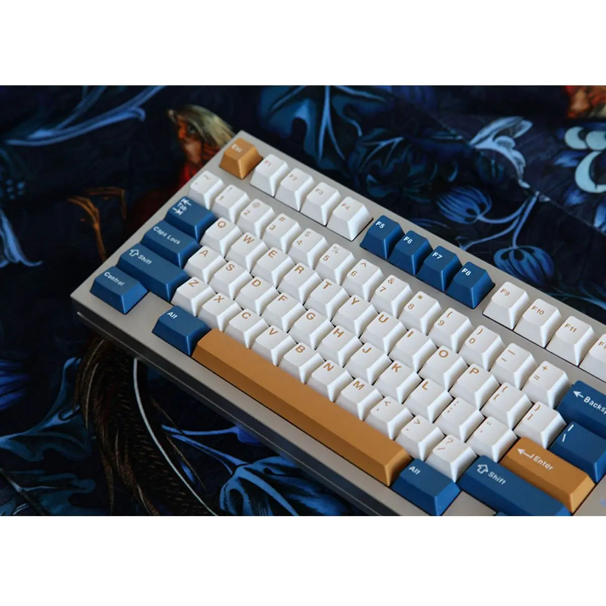 daye keycaps cereja perfil de duas cores moldagem abs keycap adequado para vários layout teclados mecânicos