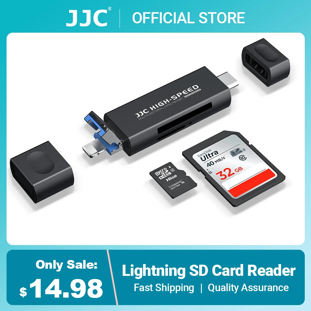 Lector de tarjetas SD para iPhone con puertos Lightning, lector de tarjetas  de memoria con puerto de carga, adaptador de visor de tarjetas de cámara