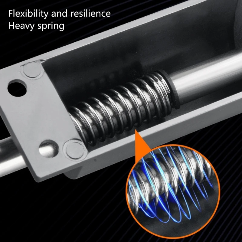 2pcs Sturdy Door Kickstands With Telescopic Spring For Stability Daily Use