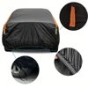 Car Covers Outdoor Waterproof Sun Rain Snow Protection UV Auto Cover Universal SUV/Sedan 190T Car Protective Full Covers 3