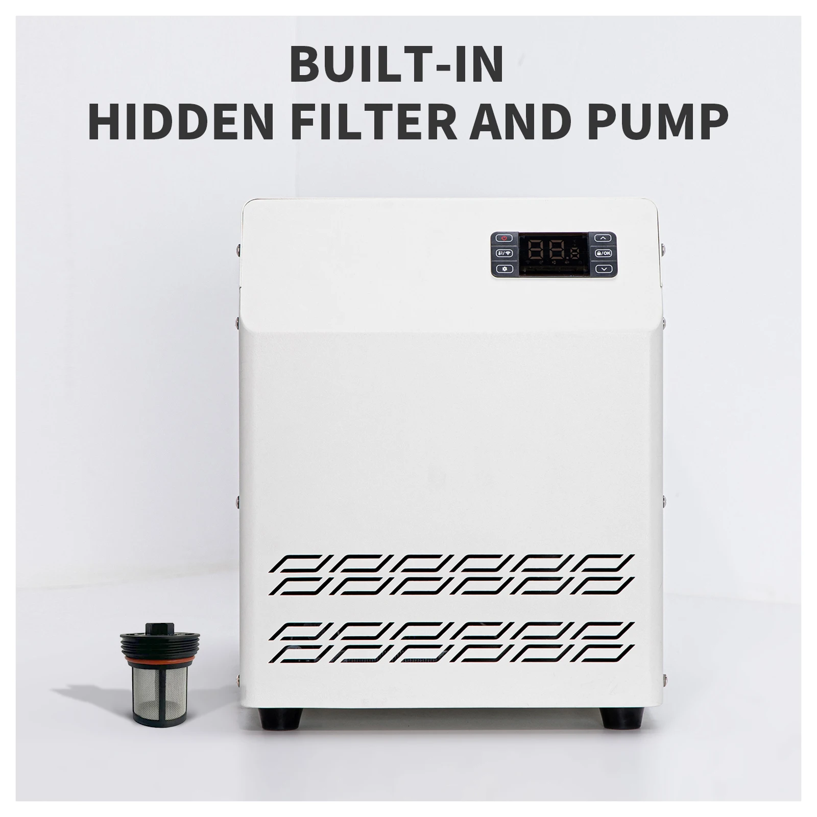 미니 아이스 배스 냉각기, 걱정 없는 애프터 서비스, 0.3HP 냉각기, 리모컨 포함 아이스 배스
