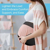 Femmes enceintes soutien ventre bande dos vêtements ceinture réglable taille soins maternité Abdomen orthèse protecteur grossesse 4