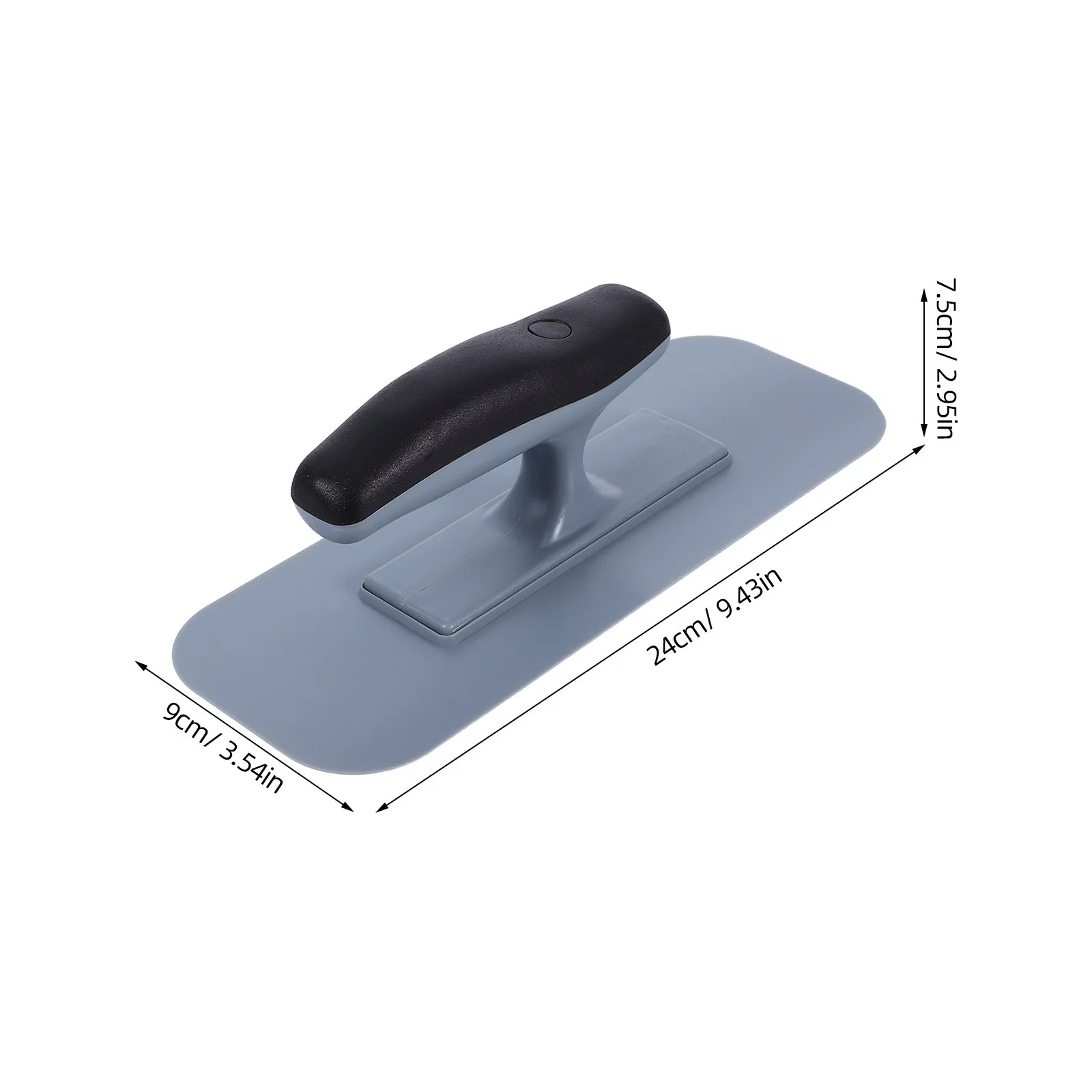 Finishing Trowel Plastic Putty Knife Smooth Edge For Wall Smoothing Plastering Drywall Rendering Masonry Work Plaster