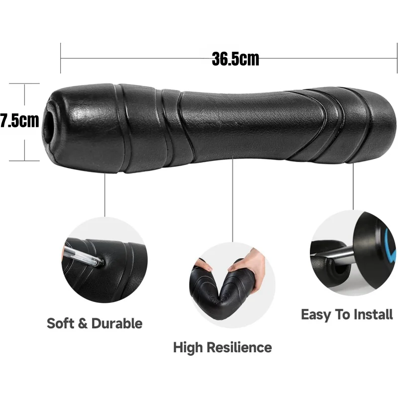 Barbell Pad Squat Bar Pad Barbell Neck Pad for Squat Bar Squat Pad for Lunges Weight Lifting Hip Thrust Pad Fit 25-50mm Bar 3