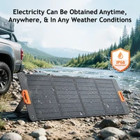 Chargeur solaire portable CHUBAN 400W 200W, kit de panneau solaire pliable pour stations d'alimentation Jackery, Bluetti, Ecoflow, camping-car, camping, terrasse 3