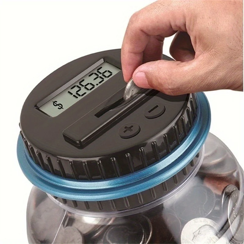 Coin Saver Battery Operated Money Bank Savings Box for Teenagers Adults Christmas Gift
