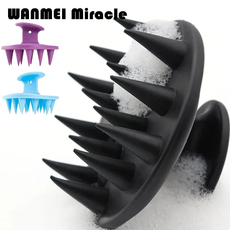 Hair Brush Scalp Massager for Hair Growth Mold-Free Silicone Scalp Massager Shampoo Brush Scrubber Exfoliator Tools 1pcs scalp massager