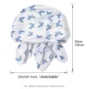 New Women Luxury Satin Sleeping Bonnets Night Sleep Caps Ladies Headwrap Printed Stretch Beanie Cap Hair Care Head Cover 2