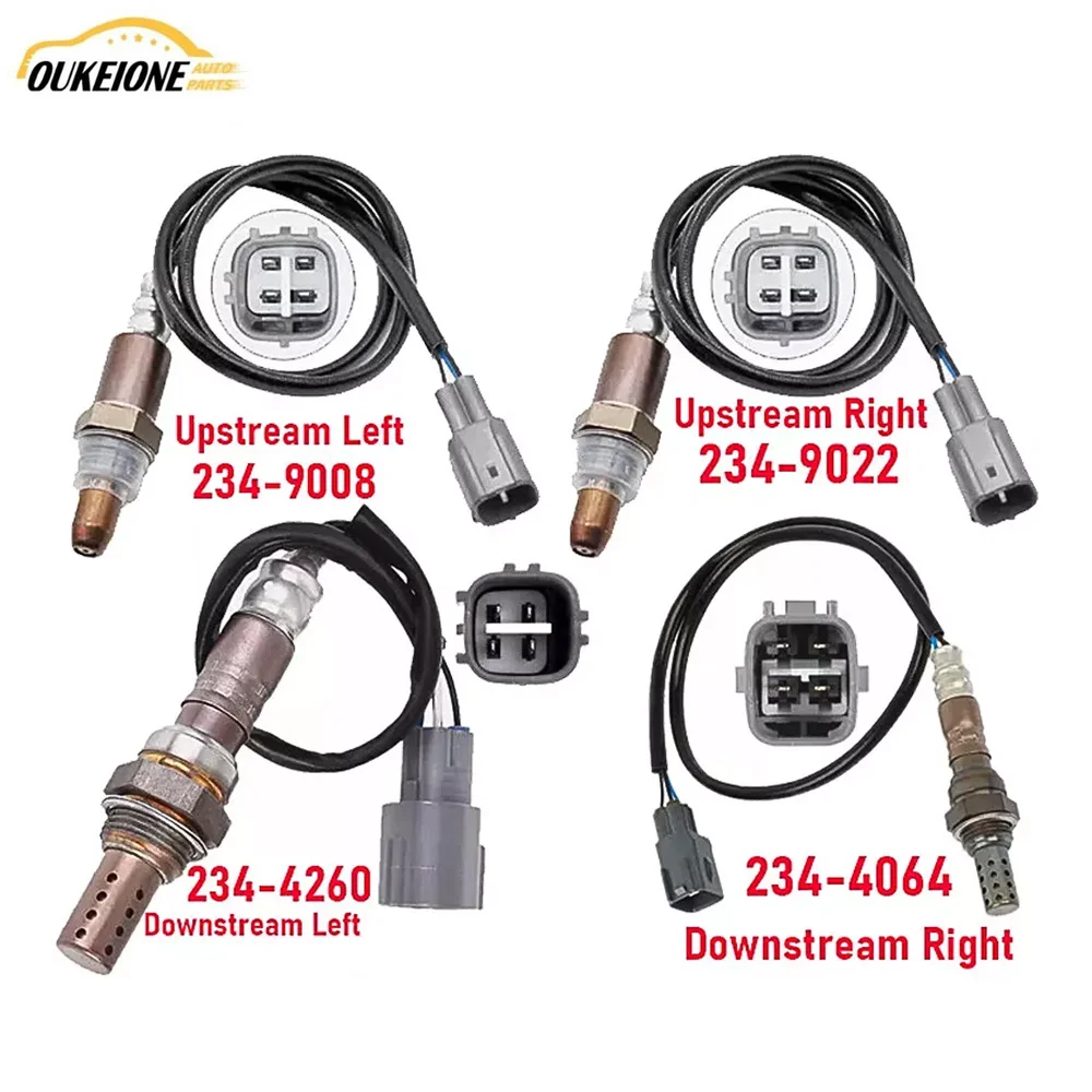 

4 шт., датчик кислорода O2 для Toyota Avalon Camry Lexus ES350 2008 2009 2010 2011 3.5L V6 234-9008 234-9022 234-4260 234-406