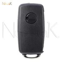 1K 0959753 G รถ Remote Flip Key สําหรับ VW SIROCCO VOLKSWAGEN แคดดี้ SKODA EOS GOLF JETTA TIGUAN TOURAN HU66 48 ชิปพับ Fob 6