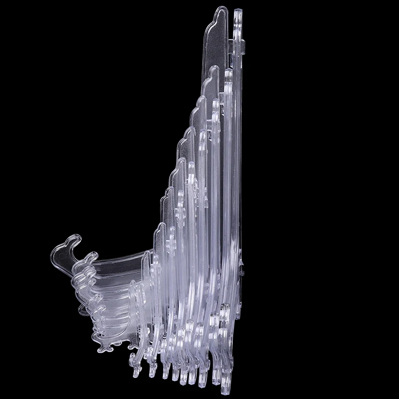 Plastic Clear Easels Plate Holders Display Stand Stander Picture Frame Photo Tools 10Pcs/5PCS
