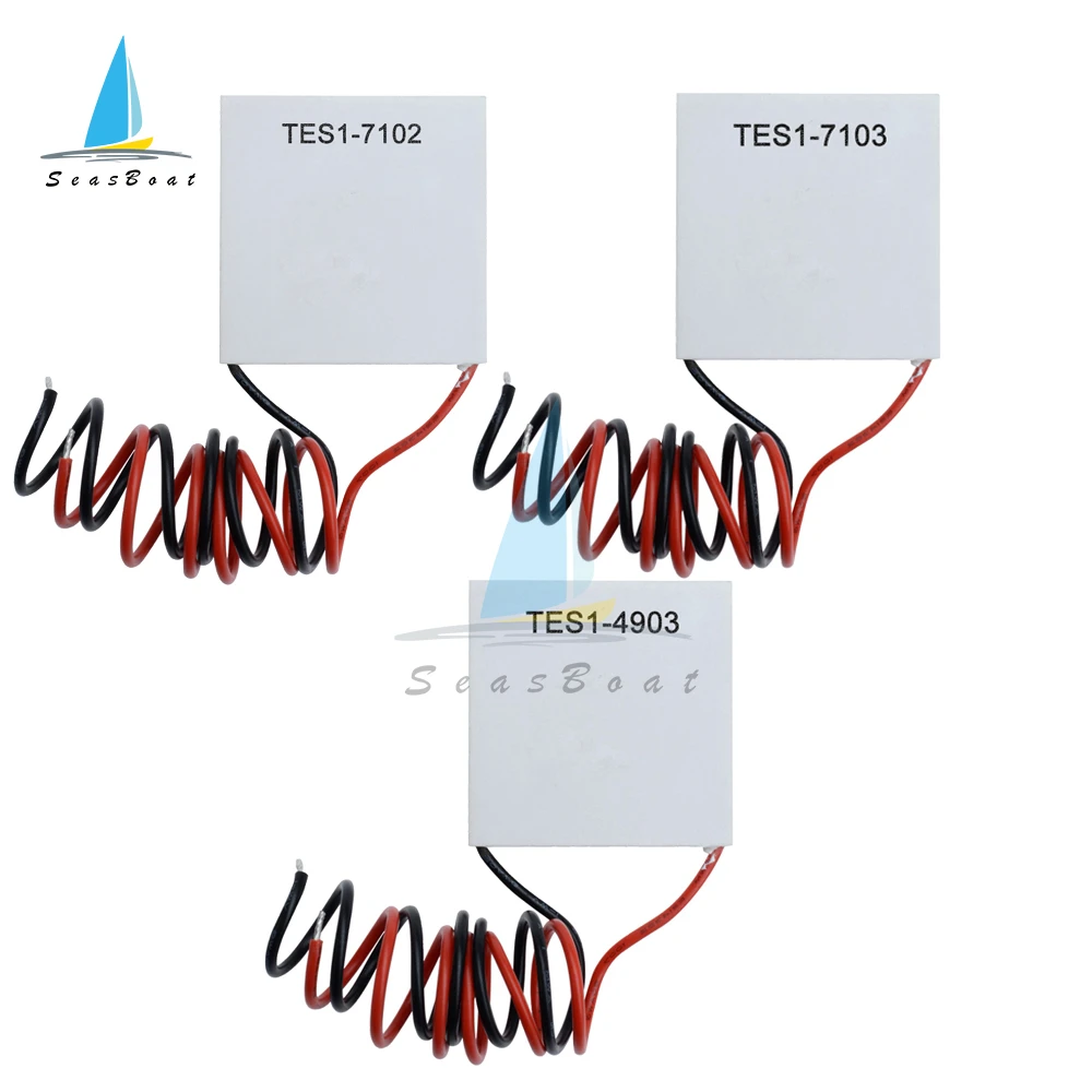 Modulo Peltier TES1-4903 20x20x3.6mm 5V 3A – Piastra Termoelettrica Raffreddante A Semiconduttore - 6