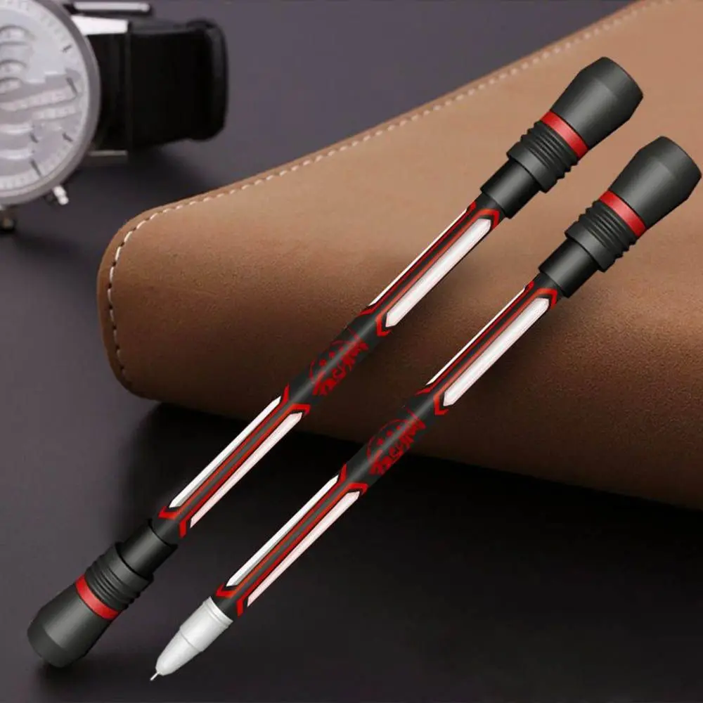 New Novelty Pressure Relief Aggravated Intelligence Toy Anti-Skid Rolling Spinning Pen Non Slip Rotating Gaming Pen